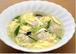 鶏団子の卵スープゆず胡椒塩風味